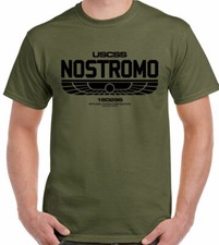 Listing image for Nostromo T-Shirt 180286 Mens Alien Film Movie USCSS Weyland-Yutani Sci-fi