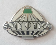 Listing image for UFO Pin Gerry Anderson TV Series Alien Craft Spaceship Enamel Lapel Tie Tac