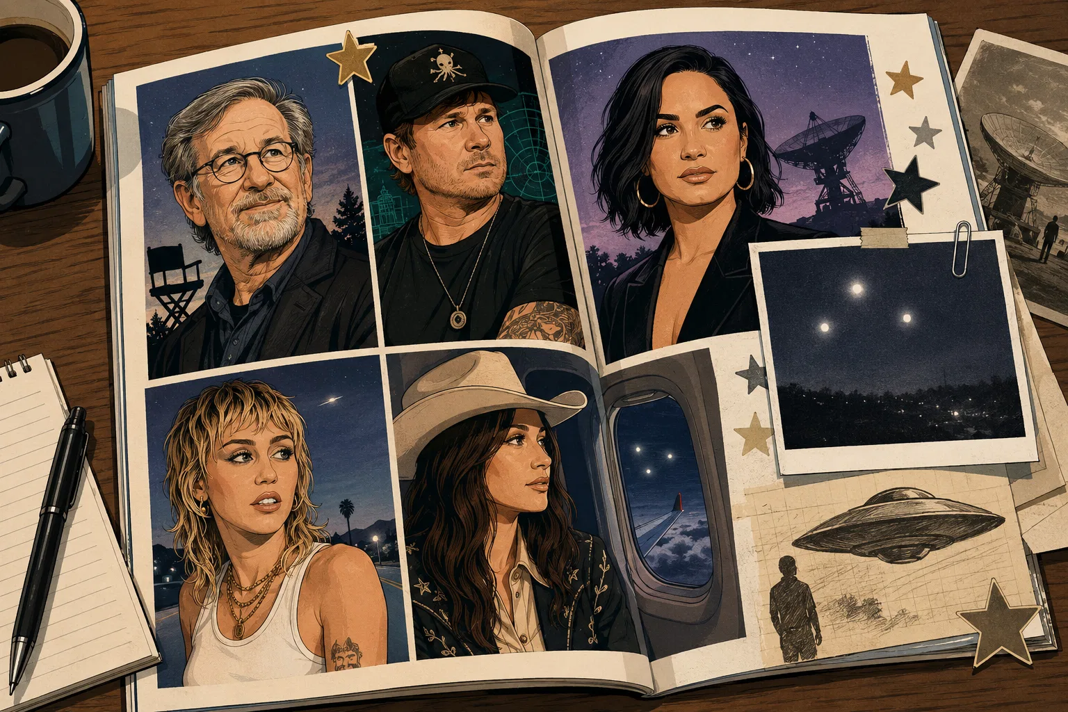 Overview image for Why Celebrity UFO Lists Can Mislead | UFOs And Celebrities